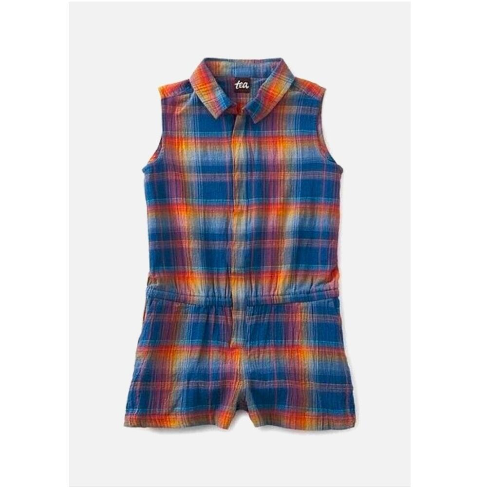 NEW Tea Collection collared new silo perth romper size 16